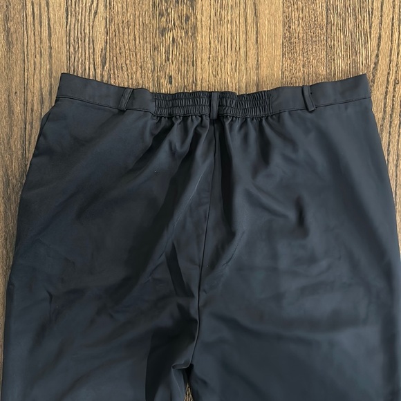 Black Sequins Bell Bottom Dress Costume Pants With Pockets Size XL - Picture 5 of 12